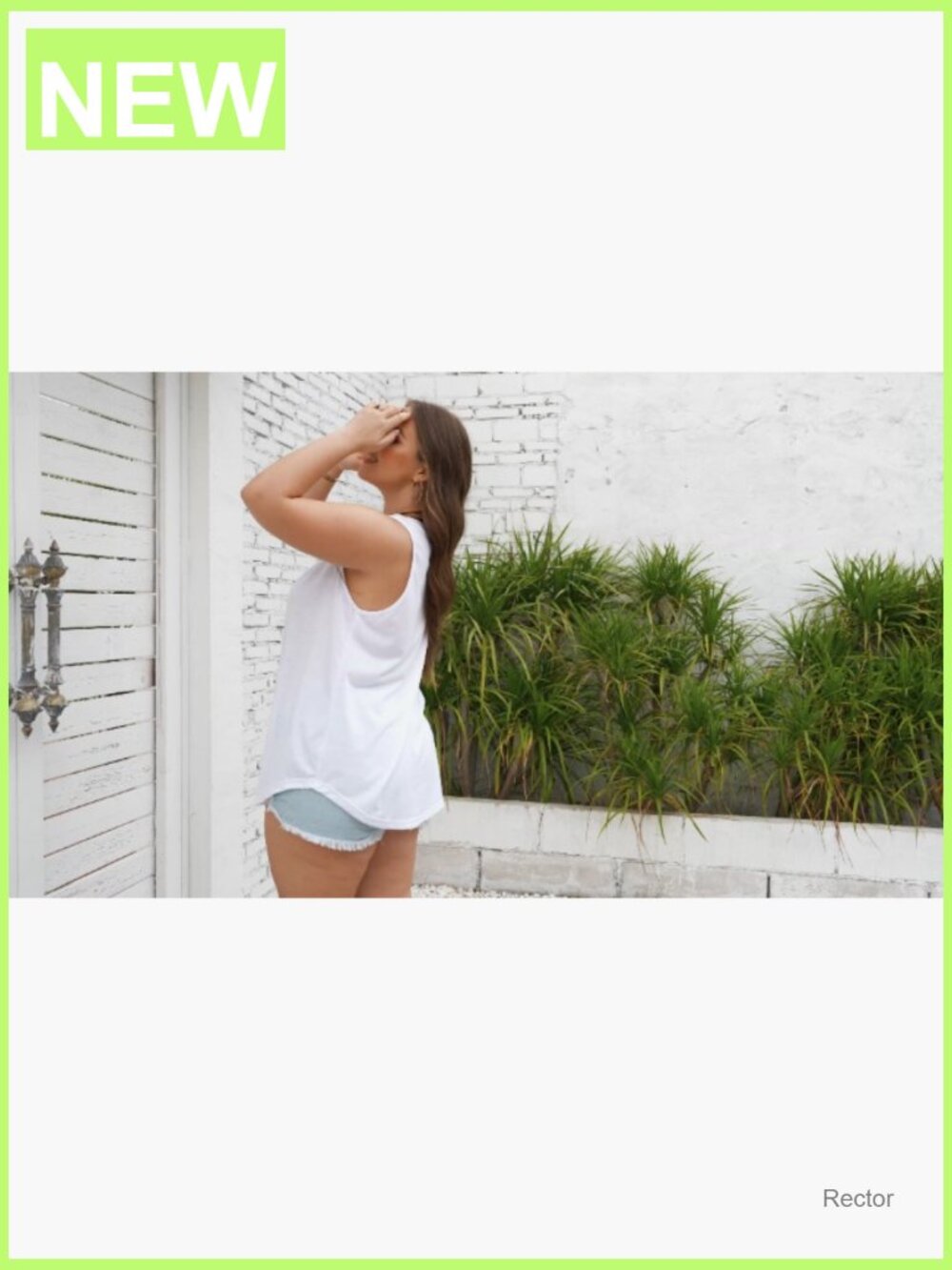 Plus Size Sleeveless Scoop Neck Tank Top Loose Fit Summer Tee - Picture 7 of 7
